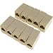 Produktbild 10 Stk RJ45 Kupplung Adapter Patch Kabel Verlängerung LAN DSL ISDN Netzwerk Set