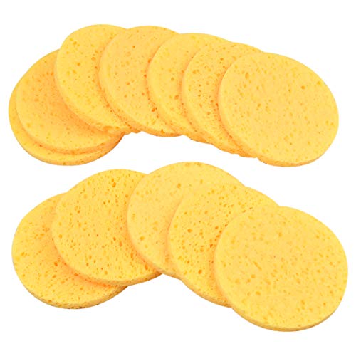 Natuce 50 stuks 8 cm x 8 cm schoonmaakspons gezicht, gezichtsspons reiniging voor het verwijderen van make-up, lichaamsreiniging - Image 4