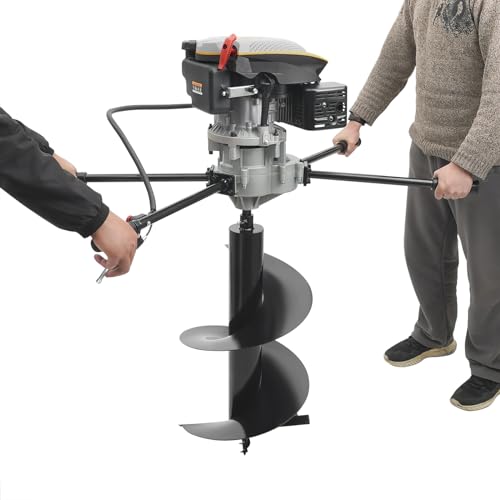 NEBEUUO 4-Stroke 173cc Post Hole Digger