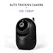INQMEGA FHD 1080P WiFi Home IP Camera, Indoor Pan/Tilt 2.4Ghz Wireless Security Camera,Nanny cam with Auto Tracking, Cloud Service, Night Vision, Two Way Audio for Baby/Elder/Pet (Black)