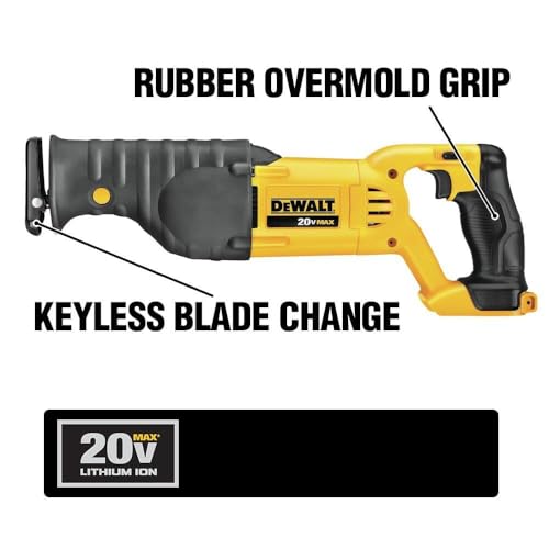 DEWALT 20V MAX 3000 SPM Reciprocating Saw