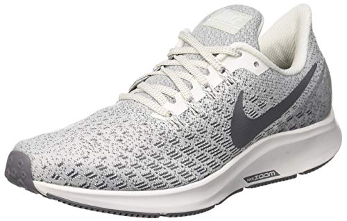 NIKE Women’s Air Zoom Pegasus 35 Running Shoes, Grey (Phantom/Gunsmoke/Summit White 004), 5 UK