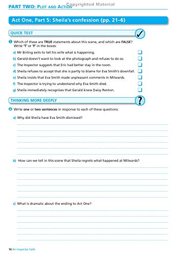 An Inspector Calls York Notes GCSE English Literature Workbook - for 2026, 2027 exams - Image 10