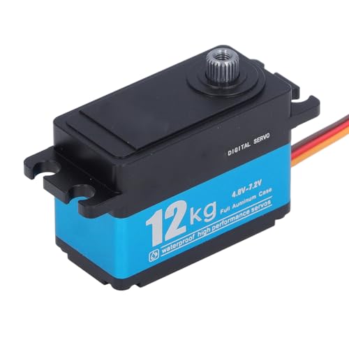 Servomoteur à engrenages métalliques double roulement à billes robotique - 3