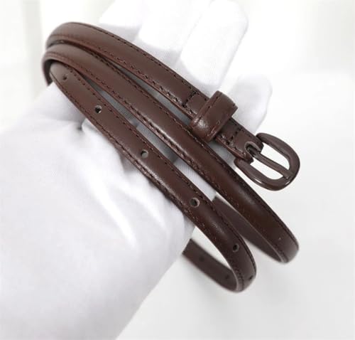 Rfmfkkg Women's Thin Leather Belt Skinny Leather Belt With Pin Buckle For Jeans And Dresses Accessories3