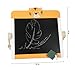 small Foot Safari 12736 Chalkboard and Whiteboard Magnetic Board Made of FSC 100% Certified Wood, Can Be Used on Both Sides for Children from 4 Years