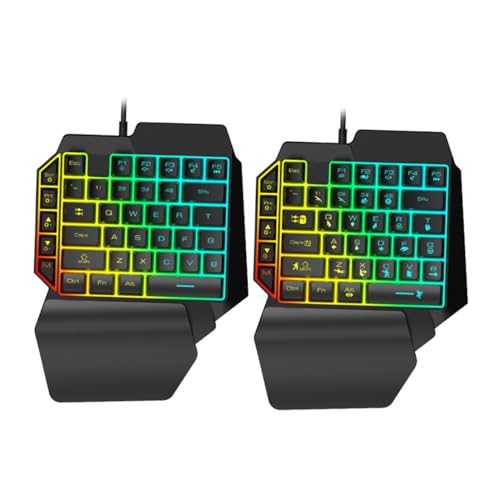 Teclado Gamer Gadpiparty RGB Portátil para Laptop