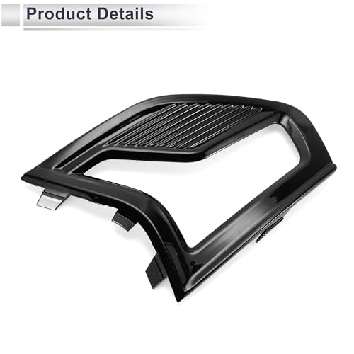 RATCHROLL Front Right Fog Light Grill for Ford Fusion 2019 Front Lower Bumper Fog Light Cover Inserts No.KS7319952CBW ABS 1 Pc by RATCHROLL - Image 6