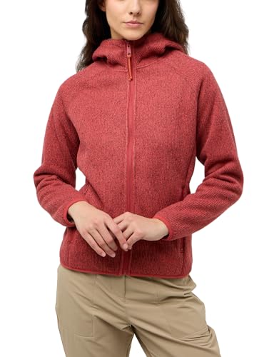 Veste Femme Jack Wolfskin Kaminfeuer isolante et respirante avec capuche réglable