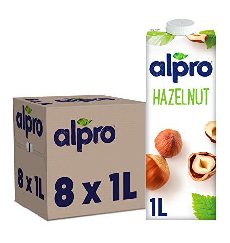 Alpro Leche de Avellana 1 L (Paquete de 8)
