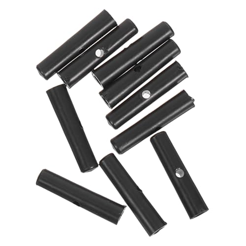 KAILIKETIY 10個 折りたたみ傘用耐久プラスチック製テールビーズ 簡単取付 傘修理パーツ 傘骨カバー 傘尾部品 折り畳み傘アクセサリー