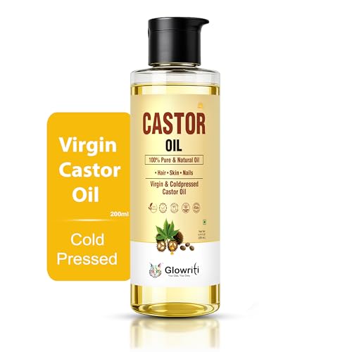 Image of 100% Pure Cold Pressed Castor(Arandi) Oil, 200ml