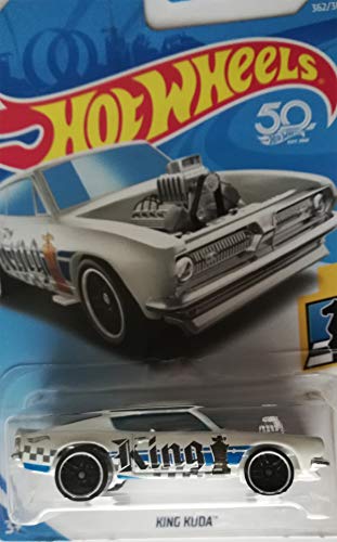 Hot Wheels 2018 Checkmate King Kuda White miniatura 4
