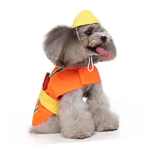 Disfraz para perro talla XL color naranja práctico y cómodo miniatura 4