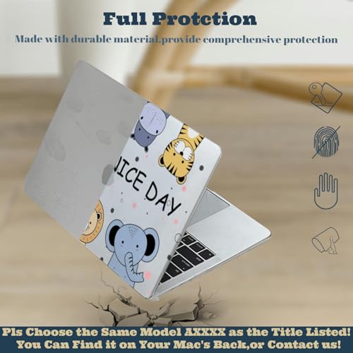 Funda para MacBook Pro 15 Evita Arañazos en Portátil Retina A1398 con Carcasa 4