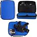Navitech Blue Action Camera Hard Case - Compatible with WOLFANG GA100 Action Camera