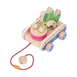 MATERIALE SICURO IN LEGNO DI GOMMA: I giocattoli a tamburo battente coccodrillo sono realizzati in legno di gomma di prima qualità, così i bambini possono giocare in sicurezza e i genitori possono stare tranquilli. I giocattoli per bambini in coccodrillo di legno hanno grandi angoli arrotondati per la sicurezza e sono scivolosi e privi di sbavature, quindi non danneggeranno il tuo bambino.