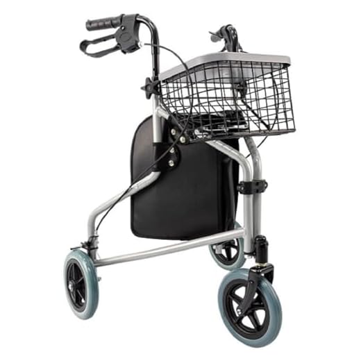 41Eth3Po4Ll. Ss520 12 Andador 3 Rodas Com Cesta Praxis