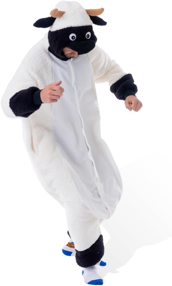 Sheep Kigurumi Kigurumi Unisex Animal Cosplay Adult Onesie Costume