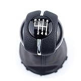 Générique Pommeau Levier de Vitesse Boite 6 Noir avec Soufflet Cuir PU et Cadre Compatible avec MINI Cooper   F55 F56 F54 Clubman F57 Décapotable F60 Countryman (2014 2024) 25117641999
