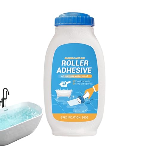 Walopola Revestimiento Antideslizante para Ducha,Revestimiento Antideslizante para Azulejos | Pintura Antideslizante para Bañera - Revestimiento Antideslizante para Suelo de bañera, Pintura