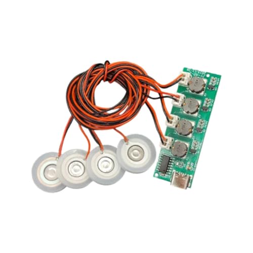 B Baosity タイプC USB加湿器モジュール、霧化モジュール、5V、プロフェッショナル4スプレー霧化プレート回路基板, Style B