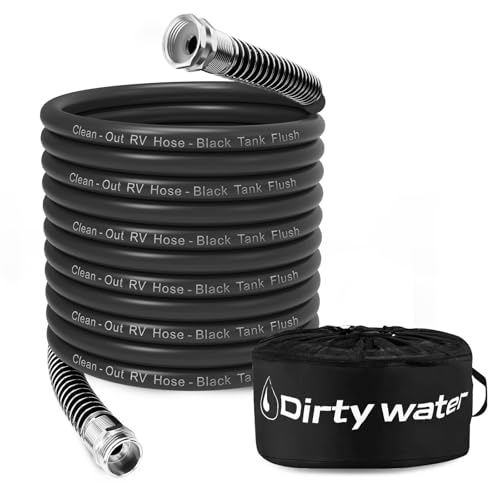 Camper & RV Black Water Hose (50FT No-Kink)
