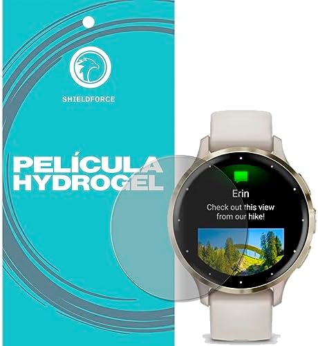 Película para Garmin Venu 3 45mm Shieldforce Hydrogel Cobertura T...