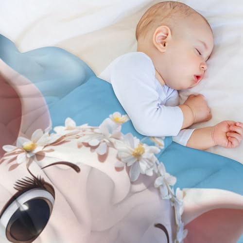Couverture Cochon Mignon pour Soirée Cocooning et Jeté de Canapé