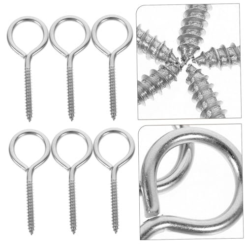 Crochets à œillet robustes pour éviter les chutes d'objets au mur et plafond - 3