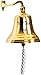 Customized Ship Bell, Personalized Brass Bell, Engraved School Wall Hanging Bell, Home Decor Indoor/Outdoor, Nautical Bells, Ship Boat Maritime Decor, (6 inch)