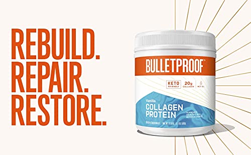 Bulletproof Vanilla Collagen Protein Powder, 14.3 Oz #TOP19