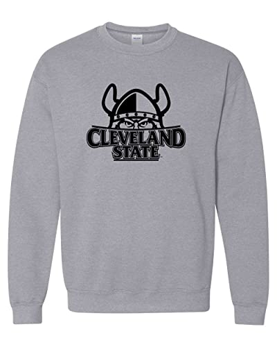 Cleveland State Full Logo Unisex Crewneck Sweatshirt - CSU Vikings Apparel