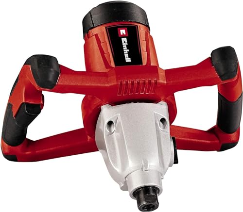 Einhell 4258555 TE-MX 1600-2 CE Paint And Plaster Mixer | 1600W, Speed Control, M14 Stirring Tool Mount, 133mm Diameter Stirrer | Electric Mixing Paddle For Paint, Plaster, Cement, Concrete and Mortar, Black / Red 4 Einhell 4258555 TE-MX 1600-2 CE Paint And Plaster Mixer | 1600W, Speed Control, M14 Stirring Tool Mount, 133mm Diameter Stirrer | Electric Mixing Paddle For Paint, Plaster, Cement, Concrete and Mortar, Black / Red - Image 4