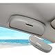 GAFAT Fo-rd Focus MK4 ST Line 2018-2024 2025 Sonnenbrillenhalter Brillenetui Auto, Focus 2023 Aufbewahrungsbox Organizer, Kompatibel mit Ford Focus MK4 Zubehör (Grau)