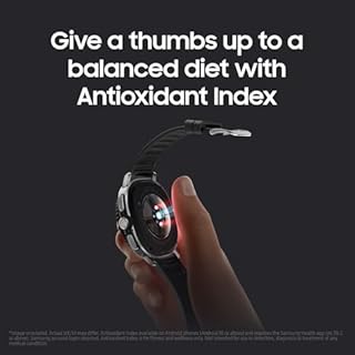 Samsung Galaxy Watch8 Classic 46mm, AI Smart Watch with Cushion Design and Rotating Bezels, with Hybrid Band and Wearable Display, LTE, Black, 3 Year Extended Warranty (UK Version)