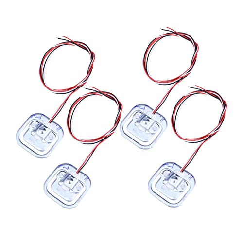 COSMEVIVI Essential Scale Repair 4 Pcs 50kg Body Scale Weighing Sensors Half-Bridge for Scales