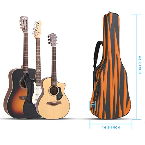 Housse de transport imperméable pour guitare électrique, basse acoustique et folk classique, fermeture éclair, fond à… - Les Beatles, Paul McCartney, John Lennon, RIngo Starr, George Harrison Housse de transport imperméable pour guitare électrique, basse acoustique et folk classique, fermeture éclair, fond à… – Image 6