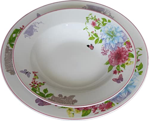 Andrea Fontebasso set tavola 18 pezzi Club Vaniglia in bone china | Leroy Merlin