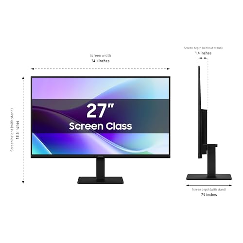 Samsung 27-inch FHD Flat Screen IPS Panel 5ms Monitor with 120 Hz Refresh Rate, Game Picture Mode & Super Slim Design (LS27F320GANXZA) - [Canada Version] by Samsung - Image 7