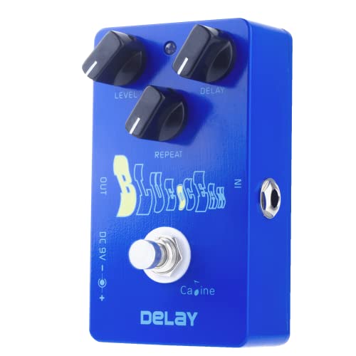 Pédale de retard Caline CP-19 pour guitare électrique avec répétition vintage