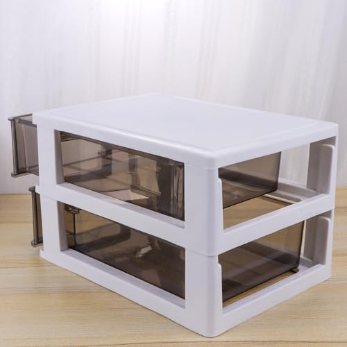Boîte de rangement plastique à tiroirs pour optimiser les petits espaces