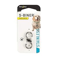 Nite Ize S-Biner Taglock-Silber Doppelhaken, S
