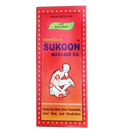 Mahida's Sukoon Red Massage Oil, 500 ml