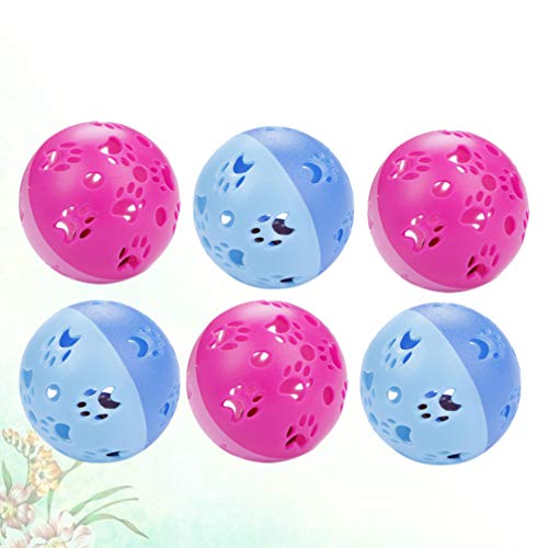 Balacoo Brinquedo de bola para gatos – 20 peças interativas com bola vazada para animais de estimaçã
