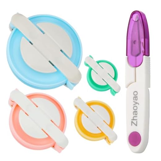 Zhaoyao Pompom Makers 4 Size Pom Poms Maker Tool Set DIY Fluff Ball Weaver for DIY Wool Yarn Knitting Craft Project with Cutter Scissors