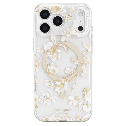 Image of kate spade new york iPhone 17 Pro Max Case - Compatible with MagSafe - Designer Phone Case - Autumn Toile