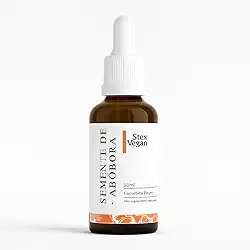 Óleo Vegetal de Semente de Abóbora, 100% Puro e Natural, 50mL, para Hidratação, Regeneração e Fortalecimento