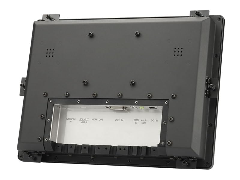Image of 1219GNC 12.1 Inch IP67 Waterproof Sunlight Readable Touchscreen Monitor, Optically Bonded, USB-C, HDMI, DVI, VGA and AV, 1280 x 800 IPS Display, 1000 Nits, VESA 75mm, 9V-36V DC
