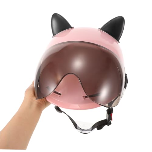 Casque vélo électrique demi-jet ORFOFE avec oreilles de chat - 3